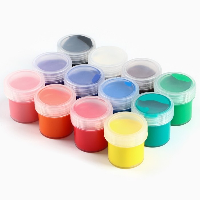 Гуашь 12 цветов по 10 мл, &laquo;Кошечка Мари&raquo;, Коты Аристократы