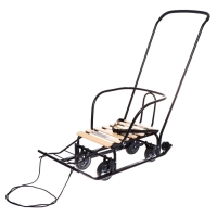 Санки &laquo;Тимка 5 универсал&raquo;, цвет чёрный