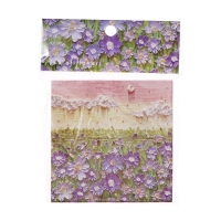 Блок для записей 80 х 80 мм, 80 листов Цветочки ЗD Блок для записей 80 х 80 мм, 80 листов Цветочки ЗD