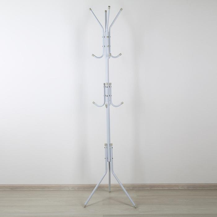 Вешалка напольная 170 см "Classic" цвет белый
