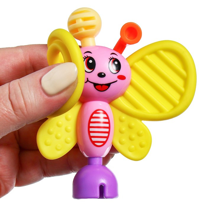 Набор погремушек &laquo;Собери меня&raquo;, 6 шт., яркие цвета, Крошка Я