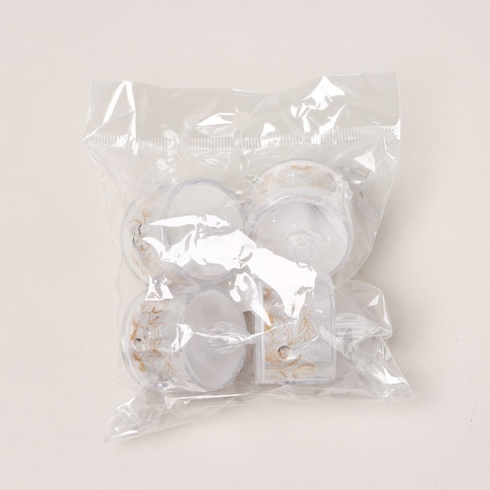 Свеча светодиодная с цветами, мод. СВ-23 &laquo;Цветы&raquo;, 5 х 3,8 см.