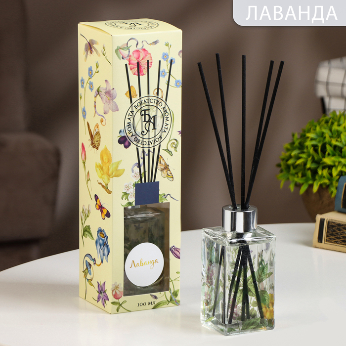 Диффузор ароматический Диффузор ароматический "Артдекор", 100 мл, лаванда, "Богатство Аромата"