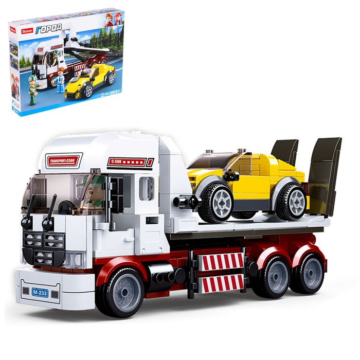 Конструктор Город «Автовоз», 338 деталей Конструктор Город «Автовоз», 338 деталей