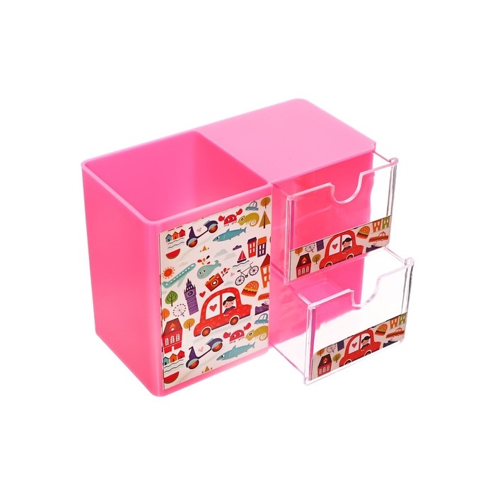 Набор настольный канцелярский, 6 предметов, Calligrata Набор настольный канцелярский, 6 предметов, Calligrata "Город"