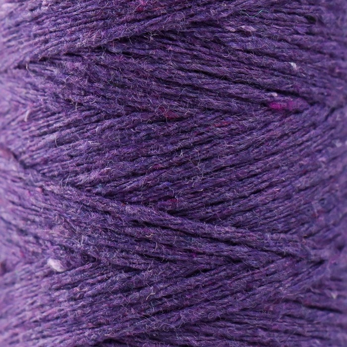 Шнур для вязания 100% хлопок, ширина 1мм 100м 80гр Шнур для вязания 100% хлопок, ширина 1мм 100м 80гр "Тёмно-сиреневый" 10х4,2х4,2 см