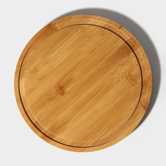 Блюдо Доляна &laquo;Эстет&raquo;, d=23,5 см, с крышкой