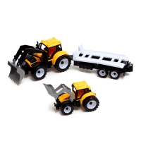 Трактор инерционный &laquo;Фермер&raquo;, с прицепом и трактором