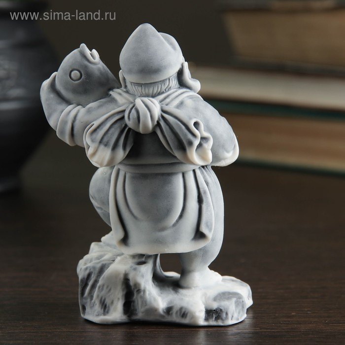 Сувенир Сувенир "Эбису со священной рыбой Тай" 9см