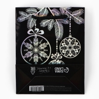 Пакет голографический вертикальный «С Новым годом», S 12 х 15 х 5.5 см , Новый год Пакет голографический вертикальный «С Новым годом», S 12 х 15 х 5.5 см , Новый год