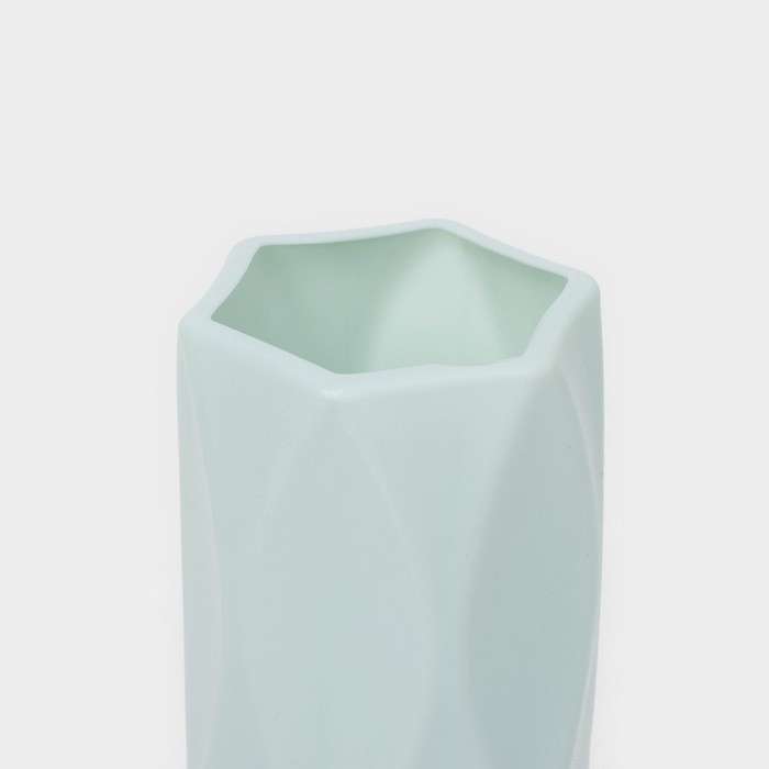 Ваза для цветов, 7×7×20,8 см, 650 мл, цвет МИКС Ваза для цветов, 7×7×20,8 см, 650 мл, цвет МИКС