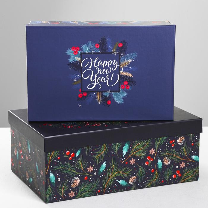 Набор коробок 10 в 1 &laquo;Новогодний&raquo;, 12 х 7 х 4‒32.5 х 20 х 12.5 см 4, Новый год