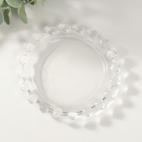 Подсвечник стекло на 1 свечу "Капли на стекле" d=8 см прозрачный 11,5х11,5х1,6 см Подсвечник стекло на 1 свечу "Капли на стекле" d=8 см прозрачный 11,5х11,5х1,6 см