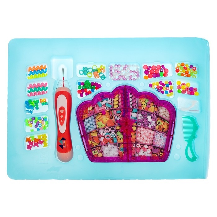 Набор парикмахера &laquo;Креатив&raquo; с аксессуарами для волос + аппарат для плетения