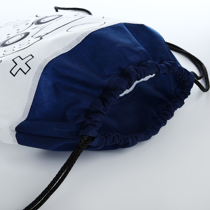 Мешок для обуви под раскраску «Гейм» 34х40 см, спанбонд Мешок для обуви под раскраску «Гейм» 34х40 см, спанбонд