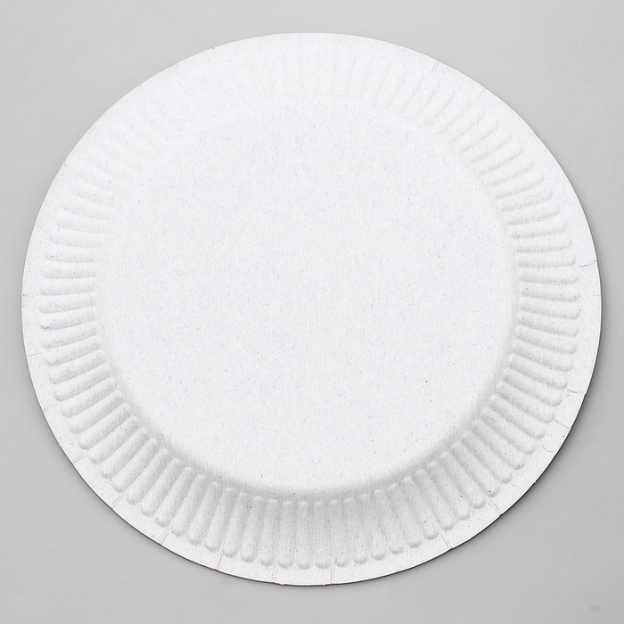 Тарелка одноразовая бумажная "Оскорбления", набор 6 шт, виды МИКС