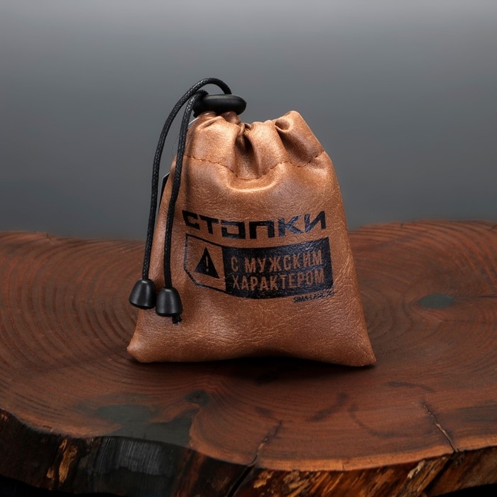 Стопки, набор в мешке &laquo;Мужской характер&raquo;, 3 шт х 70 мл