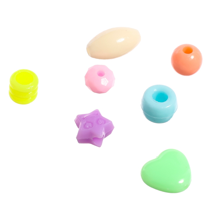 Набор для творчества &laquo;Создай своё украшение&raquo;, бусинки, 24 вида