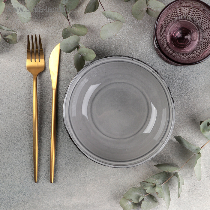 Тарелка фарфоровая Nebbia, 600 мл, d=16 см, МИКС