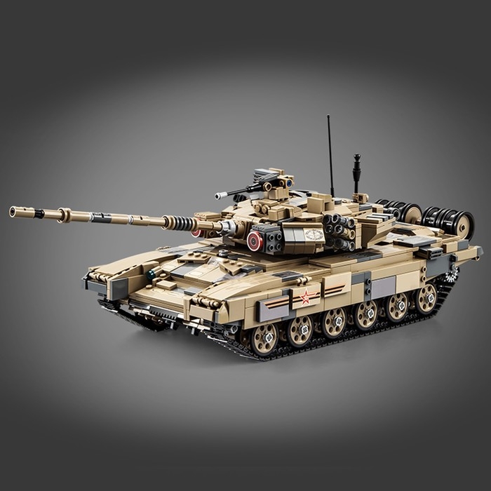 Конструктор Техно &laquo;Танк&raquo;, 1722 детали