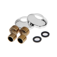 Cмеситель для ванны Accoona A7171, двухвентильный, латунь, хром Cмеситель для ванны Accoona A7171, двухвентильный, латунь, хром