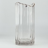 Ваза для цветов «Калипсо» из прозрачного стекла 26×12×12 см Ваза для цветов «Калипсо» из прозрачного стекла 26×12×12 см