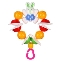Подвеска - погремушка &laquo;Солнечный зайчик&raquo; на кроватку, коляску, цвет МИКС, Аэлита