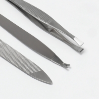 Набор маникюрный &laquo;Рептилия&raquo;, 6 предметов, в футляре, цвет коричневый/чёрный