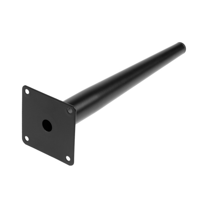 Опора мебельная CAPPIO OP08,h=300 мм,толщ площ 1,8, цвет матовый черный Опора мебельная CAPPIO OP08,h=300 мм,толщ площ 1,8, цвет матовый черный