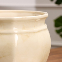 Набор горшков 3шт. "Мираж" белый: 14,5л. 5,3л, 2л