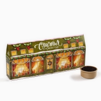Новый год! Чайная коллекция &laquo;Счастья в новом году!&raquo;, 4 новогодних вкуса (20 г x 4 шт).