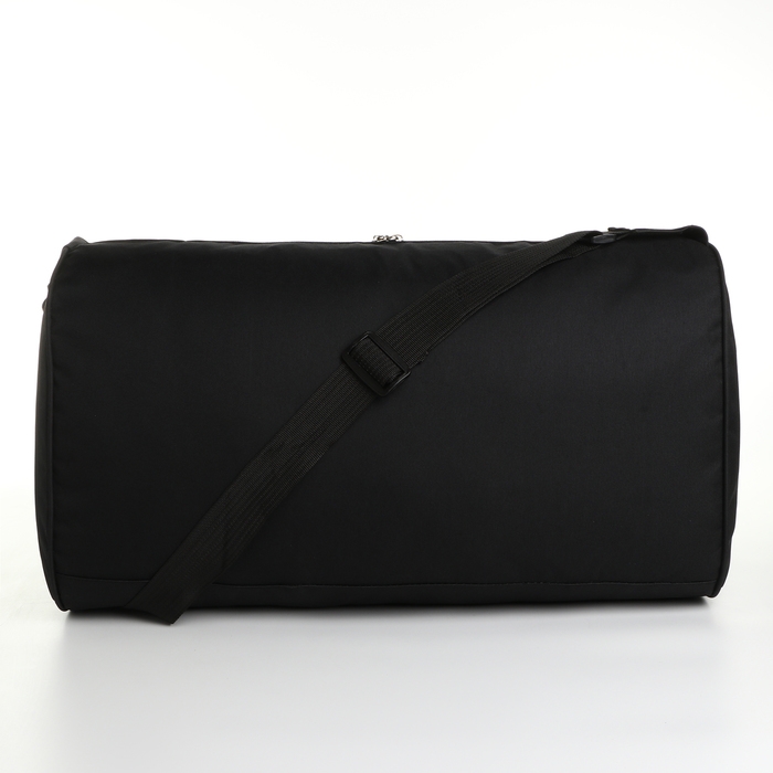 Сумка спортивная на молнии, регулируемый ремень, средний размер, цвет чёрный/красный Сумка спортивная на молнии, регулируемый ремень, средний размер, цвет чёрный/красный