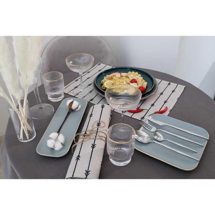 Блюдо керамическое для подачи «Грейс», 30,7×10 см Блюдо керамическое для подачи «Грейс», 30,7×10 см