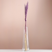 Набор сухоцветов "Райграс", банч 21 шт, длина 60 (+/- 6 см), сиреневый