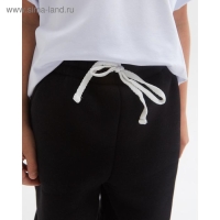 Брюки детские MINAKU: Basic Line KIDS, цвет чёрный, рост 128 Брюки детские MINAKU: Basic Line KIDS, цвет чёрный, рост 128