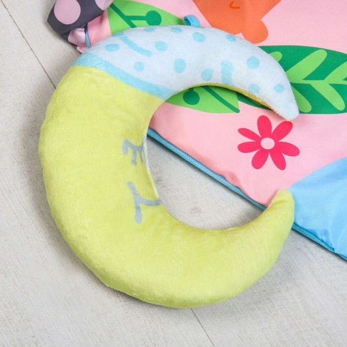 Развивающий коврик &laquo;Слоник&raquo;, с дугами, квадратный, 76х76х0,5