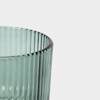 Стакан стеклянный с крышкой и трубочкой «Вино Верде», 350 мл, цвет зелёный Стакан стеклянный с крышкой и трубочкой «Вино Верде», 350 мл, цвет зелёный