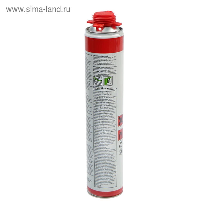 Клей-пена Putech, полиуретановый, универсальный, 1000 мл