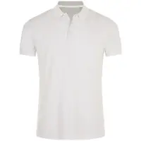 Рубашка поло мужская Brandy Men, белая с темно-синим, размер M