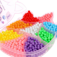 Набор шариков для аквамозаики «Единорог», 1300 шариков Набор шариков для аквамозаики «Единорог», 1300 шариков