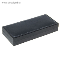 Ручки шариковые подарочные "Гравюра" 2 штуки, в кожзам футляре