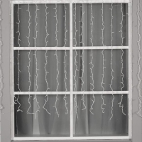 Гирлянда «Занавес» 2 × 1.5 м, IP44, УМС, белая нить, 360 LED, свечение синее, 220 В Гирлянда «Занавес» 2 × 1.5 м, IP44, УМС, белая нить, 360 LED, свечение синее, 220 В