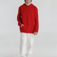 Толстовка с капюшоном унисекс Hoodie, красная, размер S Толстовка с капюшоном унисекс Hoodie, красная, размер S