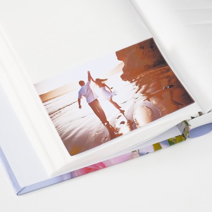 Фотоальбом на 200 фото 10х15 см "Весенний букет" МИКС 5,5х20,5х26,5 см