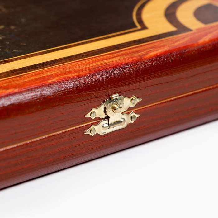 Нарды деревянные большие Нарды деревянные большие "Защитники отечества", настольная игра, 60 х 60 см