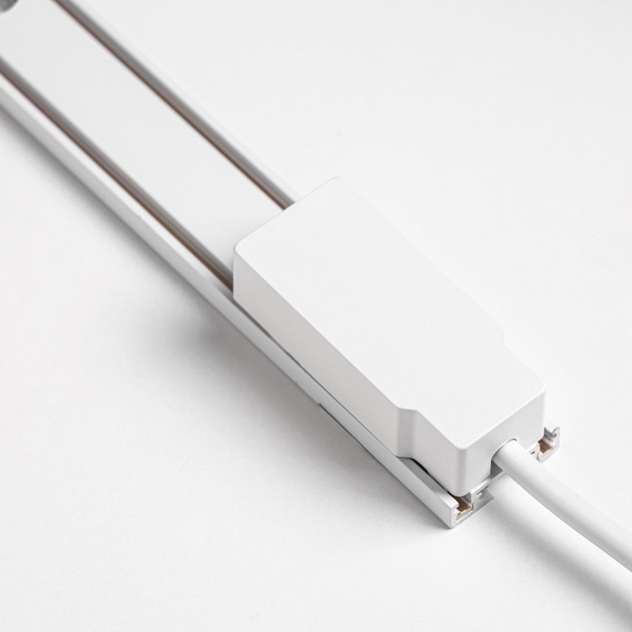 Коннектор для шинопровода гибкий белый Коннектор для шинопровода гибкий белый