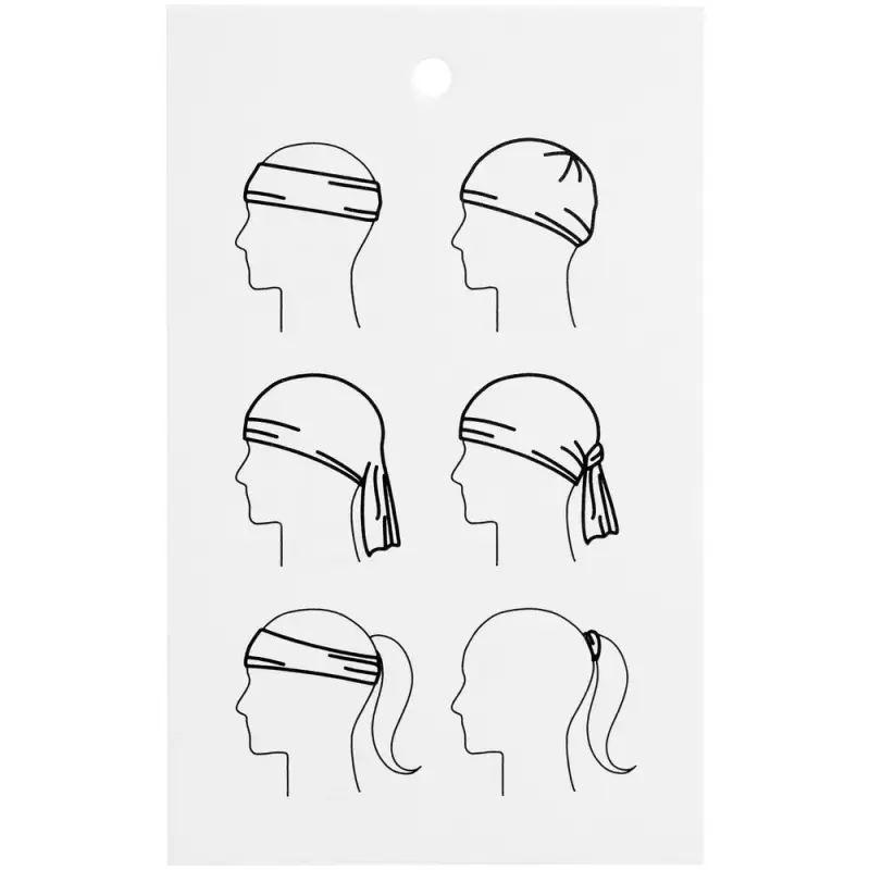 Многофункциональная бандана Dekko, синяя