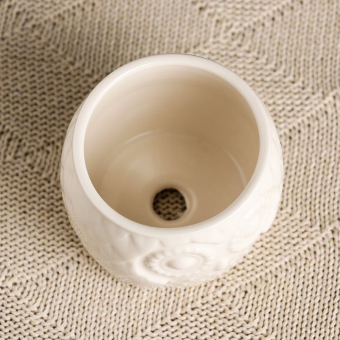 Горшок "Эко совушка" 8х6,5см