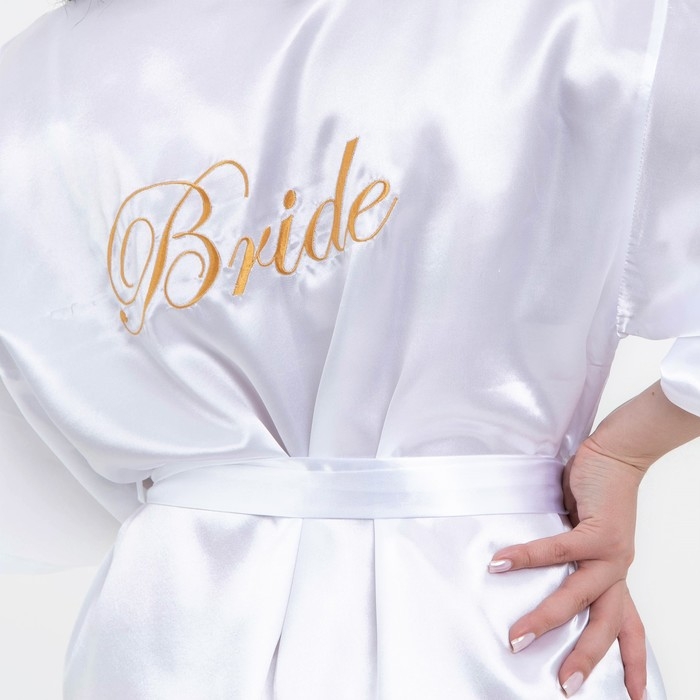 Халат для девичника Bride, карнавальный аксессуар