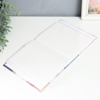 Фотоальбом  "Цветы"  50 листов 200 фотографий  10х15 см